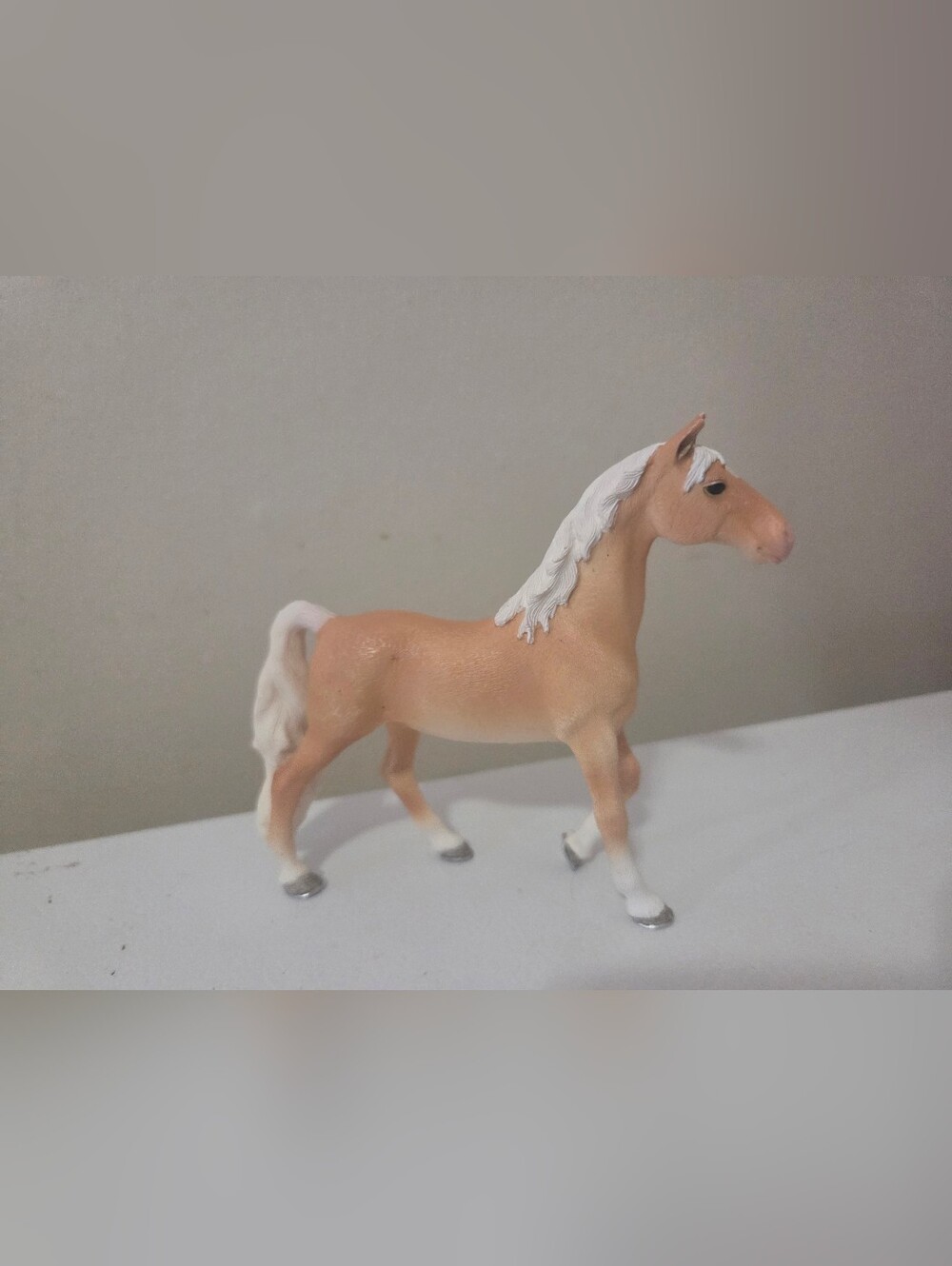 Schleich American Saddlebred Mare figurine.